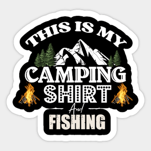 Camping Sticker